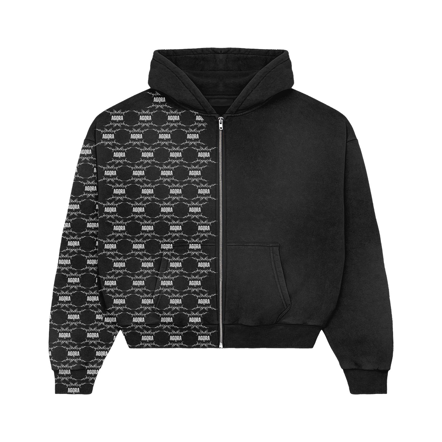 Divided Reversible Hoodie
